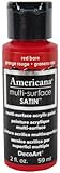 DecoArt Americana Multi-Surface Satin Acrylic Paint, 2-Ounce, Red Barn