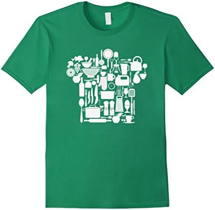 Men's Kitchen tools shirt  XL Kelly Green