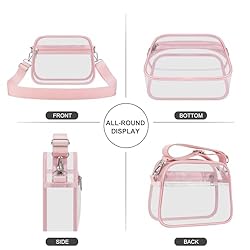 USPECLARE Clear Bag for Stadium Events Clear
