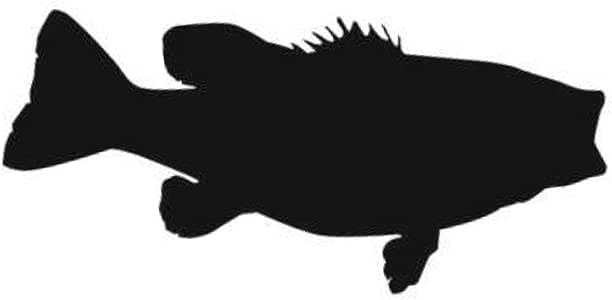 Amazon.com: Pack of 3 Largemouth Bass Stencils Made from 4 Ply Mat