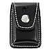Camel Black Leather Lighter Case – Leather Lighter Pouch with Laser Etched Design – Lighter Case with Belt Loop and Easy Snap Closure – Great Gift Ideathumb 3