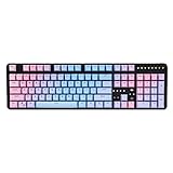 YMDK Double Shot 104 Dyed PBT Shine Through Keyset