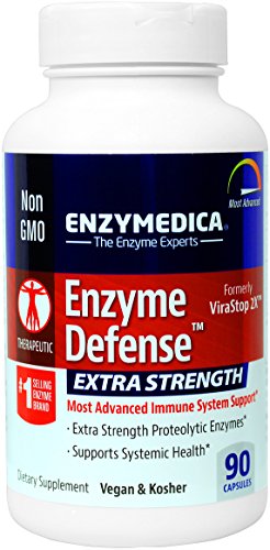 Enzymedica - Enzyme Defense Extra Strength, Most Advanced Immune System Support, 90 Capsules
