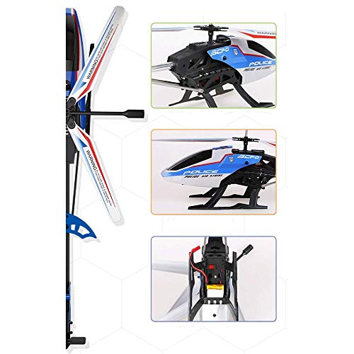 WEHOLY Spielzeugmodell Elektrisches Spielzeug Flugzeug Aufladen Fernbedienung Hubschrauber Kinderwiderstandslegierung… – Bild 6
