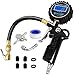 KGYECLEAR Black Digital Display Car Tire Pressure Gauge, Tire Tire Pressure Detection, Medium 250 PSI Air Chuck Tire Pressure Gauge for Cars, Trucks, SUVs Etc.(Batteries not included)