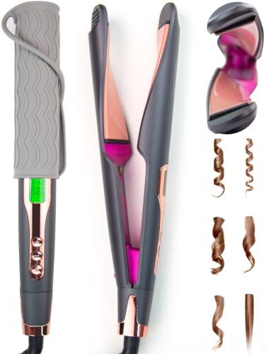 ANGENIL Pro Twist Ceramic Hair Straightener and Curler