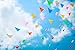 Super Z Outlet 100 Foot Long Multicolored Plastic Pennant Party Rainbow String Curtain Banner for Decorations, Birthdays, Event Supplies, Festivals, Children & Adults