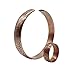 100% Pure Copper Tibetan Healing Bracelet and Ring Set. Unisex, Hand Made High Gauge Copper