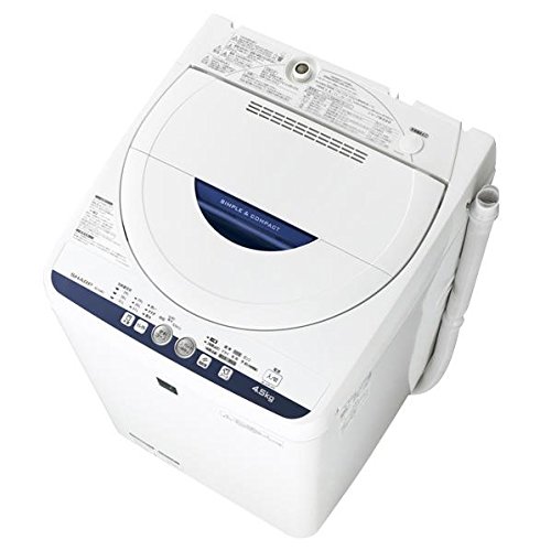 取引場所　南観音　A2104-093 シャープ　全自動電気洗濯機　ES-G4E2-KB SHARP（シャープ） 中古 洗濯機 一人暮らし 4.5kg 風乾燥 送料込み ES