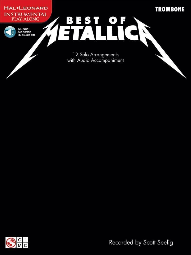 Best Of Metallica Trombone Book/Cd: Instrumental Play-Along (Play Along (Cherry Lane Music))