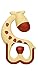 Dr. Brown's Giraffe Silicone Baby Teether Toy