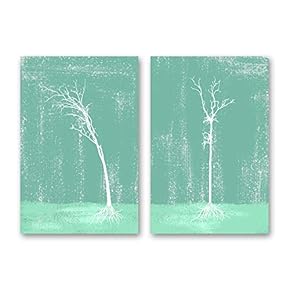 Abstract Trees Pop up Painting Artwork for Home...