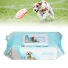 Pet Grooming Doekjes, Pet Doekjes voor het schoonmaken van huisdieren(Dog bath towel 100 pumps)