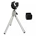 EZYoutdoor Flashlight Mount Tripod Holder Stand Bracket, Flashlight Holder for Tripod,Bicycle LED Light Flashlight Torch Rotate Adjustable U Shape Clip Mount Clamp for Tripod (Tripod NOT Included)
