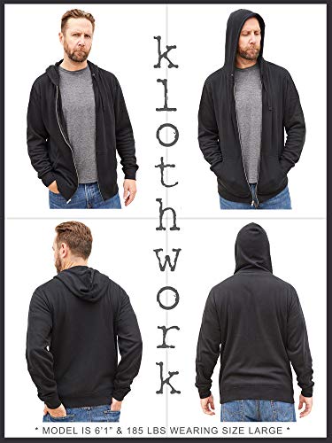 lightweight full zip sweatshirt