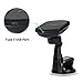 PITAKA New Magnetic Wireless Charging Windshield Car Mount[Suction Cup Magmount Qi]-Premium Luxury 360 Degree Rotation Fast Charge Suction Cup Phone Holder for Qi Smartphones