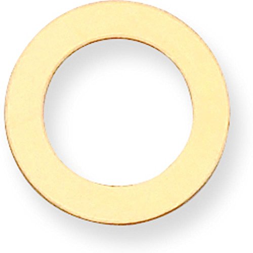 14K Gold Round Stamping Disc 0.032