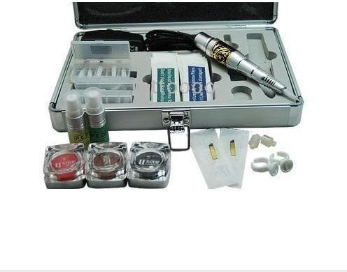 Permanent Makeup Kit Tattoo Eyebrow Lip Machine Equipment