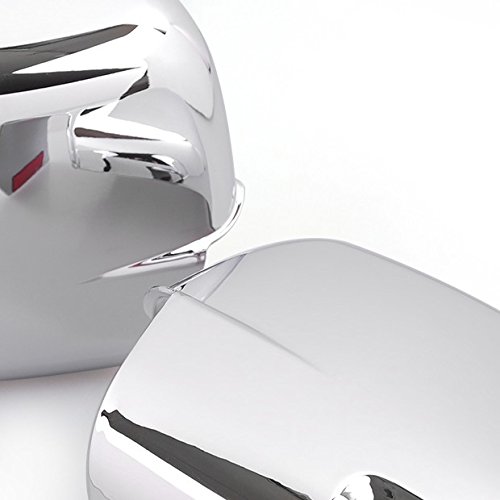 Hot Triple Durable Chrome Side Door RearView Mirror Cover Trim For 2009-2012 Dodge Ram 1500/2500/3500 w/Turn Light