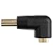 RKINC Three (3) Pack of HDMI 90 Degree Adapter Right Angle Connectors Adapters