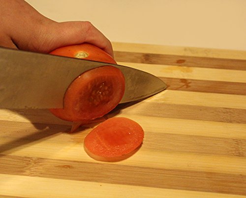 Spark Bamboo Premium Wood Kitchen Cutting Board- Eco-friendly Strong Thick Chopping Board (10X15) By Marketing Eye USA Inc.