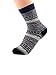 Century Star Women's Vintage Winter Soft Wool Warm Comfort Cozy Crew Socks 5 Pack