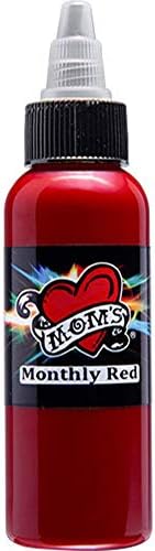 MONTHLY RED Millennium Moms 1oz Tattoo Ink Mom's USA by Millennium Mom's