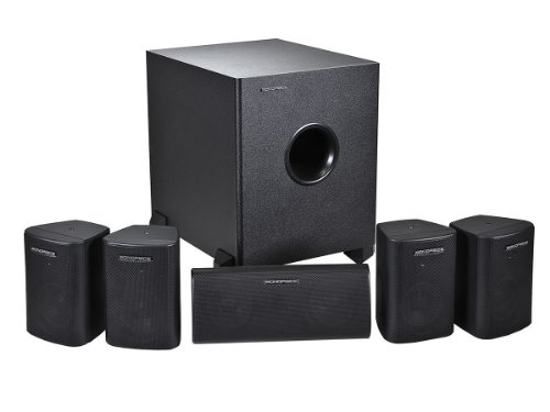 Monoprice 108247 5.1-Channel Home Theater Speaker System, Six