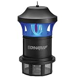 DynaTrap Insect Trap (DT1775), 1 Acre, AtraktaGlo Light, Black