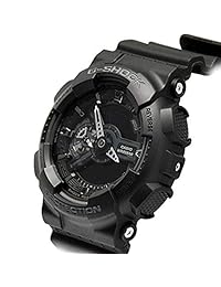 Casio G-Shock Ana-digi Hora mundial - Reloj para hombre, esfera negra, # GA110-1B
