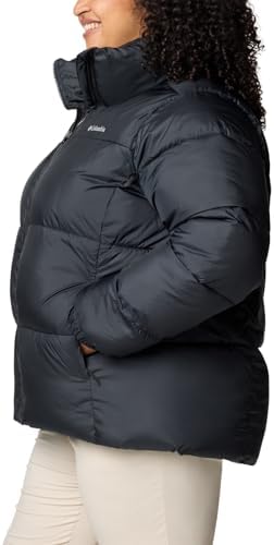 Chaqueta Puffect II con Cremallera Completa para Mujer, Negro, L
