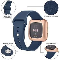 Vancle Silicone Bands Compatible with Fitbit Versa