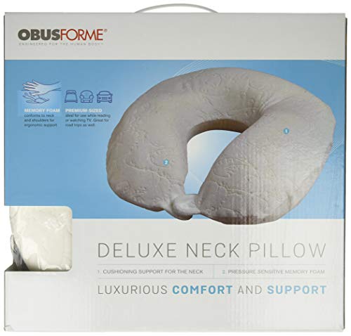 Obusforme The Travel Neck Pillow Memory Foam Construction