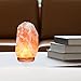 Himalayan Glow Vintage Style Salt Lamp Night Light with Pink Salt Chunks | 360 Degree Rotatable Wall Plug,Night Light & Decorative Light to Décor Your Home