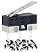 QTEATAK 25Pcs AC 1A 125V 3Pin SPDT Limit Micro Switch Long Hinge Lever for Arduino CYT1073