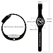Sports Unisex Fashion Casual Wrist Analog Quartz Compass Water Resistant Simple Watch with 43mm Case, Silicone Strap - Black