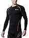 TM-R34-BO_Large J-ALX Tesla Men's Thermal Coldgear Compression Baselayer Long Sleeve Top R34