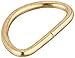 Dritz 1-Inch, 4 Count, Gilt D Rings
