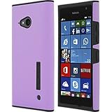 Incipio Dualpro Dual Layer Protection Cell Phone Case/Cover - Nokia Lumia 735 - Purple/Black