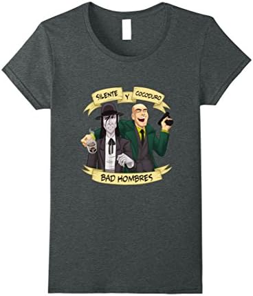 Womens Bad Hombres ESP t-shirt Medium Dark Heather