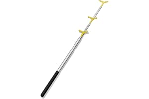 MINISCRAPER Tess Safety Pole -Smoke Detector and Emergency Exit- Extendable Pole Tester Original - Allows Easy Excess and Monitoring for Life Safety Products -Spellbound