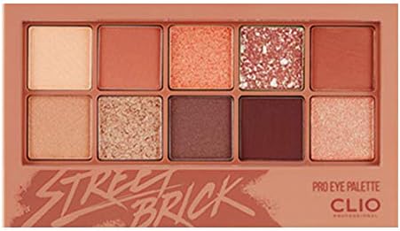 CLIO クリオ プロアイパレット Clio Pro Eye Palette (#04 Street Brick) マルチカラー [並行輸入品]