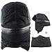 Winter Trapper Trooper Hat Ushanka with Earflaps Face Mask Windproof Waterproof Ski Hat Men Women