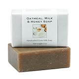 Oatmeal Milk and Honey Soap by MoonDance Soaps - Handmade Soap with Goat Milk and Oats