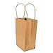 Juvale Brown Paper Gift Bags with Handles - 24-Pack - 5.3 x 3 x 8.5 in - Reusable Grocery & Retail Shopping Totes - Party Favor & Goodie Bags