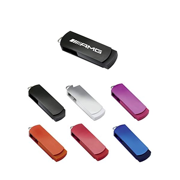 50 Stück Trendiger 4GB USB Stick REFLECTS ARAUCA mit Logogravur 51814 Farben graviert (orange)