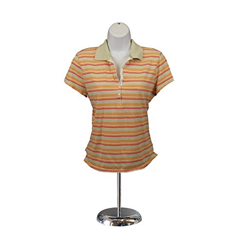 EZ-Mannequins - Female Hollow Back Torso Mannequin for T-shirts, Trade shows and Photography - Deluxe 8" Metal Base & Stand - Easy to assembly and transport. For Indoor or Outdoor displays. (White)