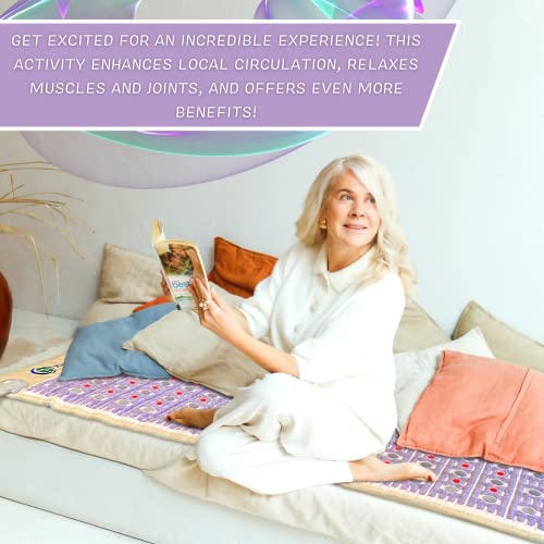 Healthyline Advanced Infrared Heating Pad FSA HSA Eligible Amethyst