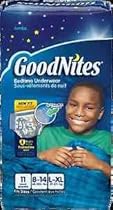 GoodNites Boys Nighttime Training Underpants - L/XL (12ct)