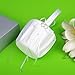 Remedios Rhinestone 2 Hearts Wedding Flower Girl Basket in Ivory Satin